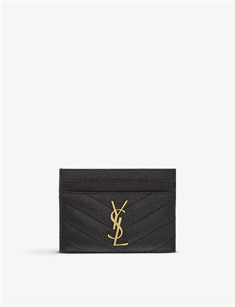 ysl card carrier|YSL card holder selfridges.